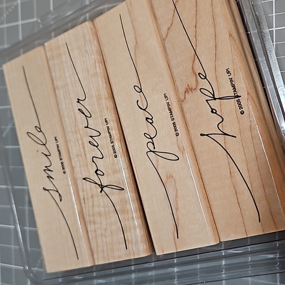 Wonderful Words II rubber Stampin Up set - Picture 1 of 3